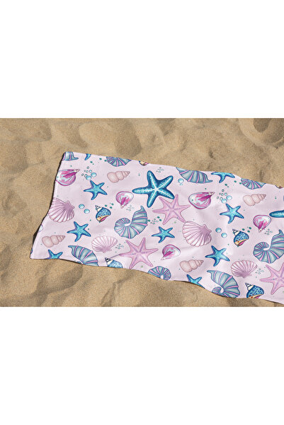 Erays Home Marine Fish Starfish Digital Printed Beach Towel Unisex Beach Towel Sea Towel