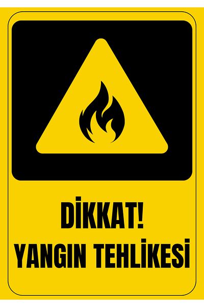 Girl Power 35 X 50 Caution Fire Hazard Foil Printing Sticker Warning Sign