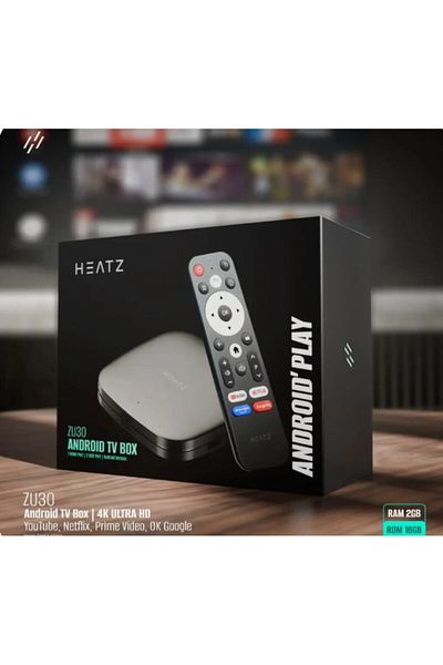 HEATZ Hitz Box zu30 4k android TV BOX