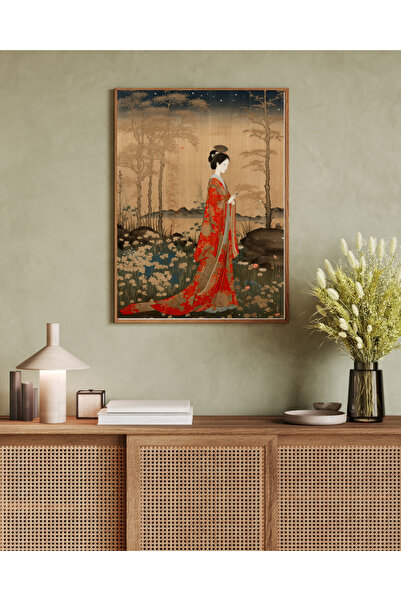 woodhomeworks Tek Parça Salon Ofis Dekor Tablo Ttk