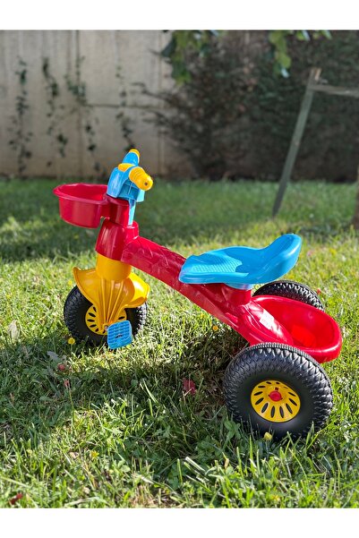 DF ToyShop 3 TEKERLEKLİ PLASTİK RENKLİ İLK BİSİKLETİM