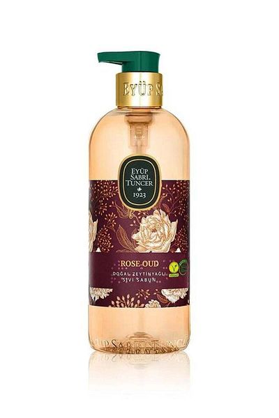 Eyüp Sabri Tuncer Liquid Soap with Natural Olive Oil Rose Oud 500 ml
