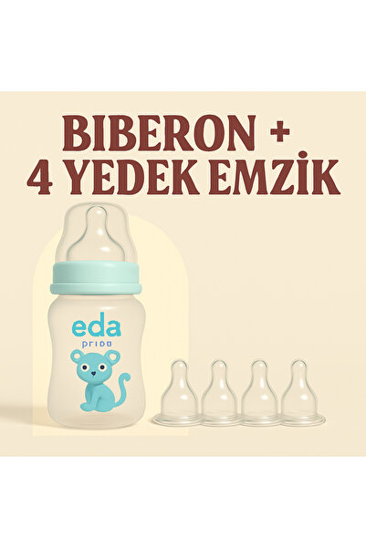 DERMASTUDİO Eda Biberon 250 Ml + 4 Adet Yedek Başlık+Dermastudio Pişik Kremi ...
