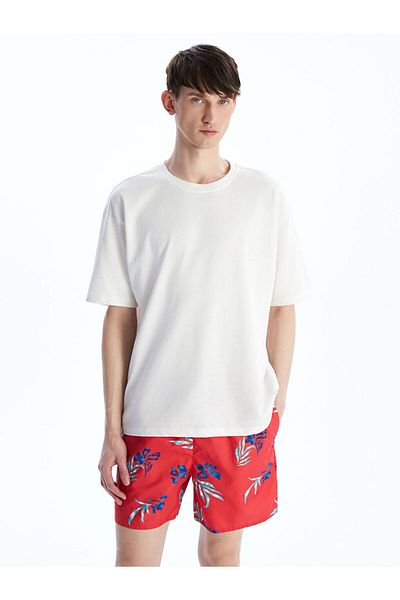 LC Waikiki LCW Short Length Patterned Men's Swim Shorts
