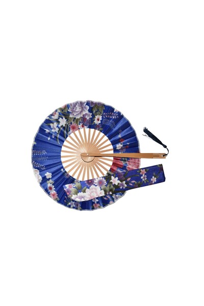 YELPAZE DÜNYASI Yuvarlak Japon Yelpaze Özel Kesesinde