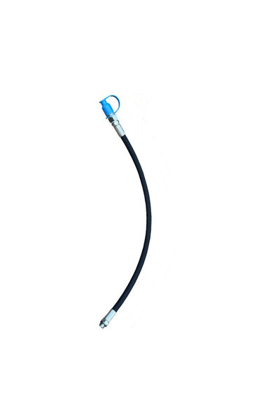TEKYEDEK Traktör hidrolik orta kol bağlantı hortumu 3/8 girişli R1 70 cm ( 1 ...
