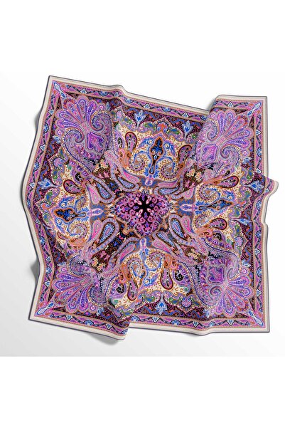 İpekal وشاح قطن ناعم - 05405 90 × 90 ليلك - 09