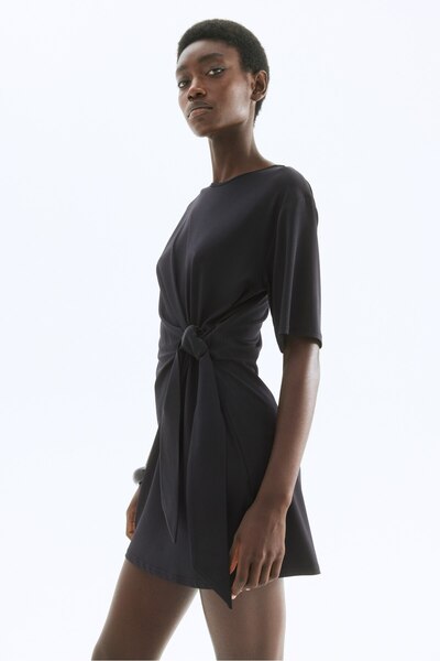 H&M Düğüm Detaylı Elbise