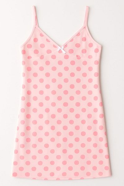 ELİTOL Women's Pink Polka Dot Strap Mini Dress – 100% Cotton