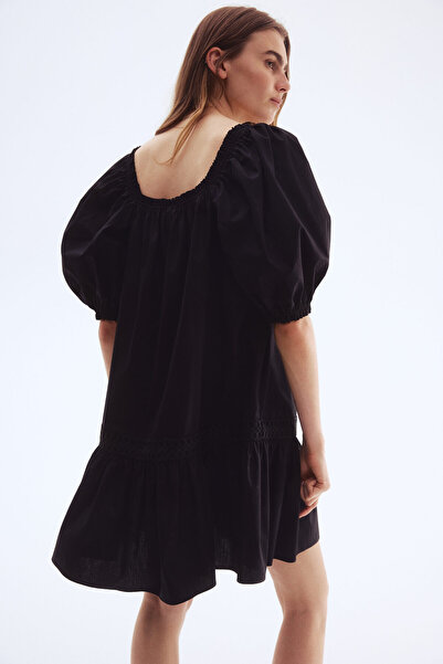 H&M Pamuklu Tunik Elbise