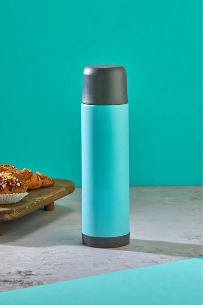 Yaren Style ترمس مزدوج الطبقات مانع للتسرب من الفولاذ المقاوم للصدأ - تركواز ...