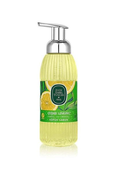 Eyüp Sabri Tuncer Foam Soap with Natural Olive Oil Çeşme Lemon 500 ml