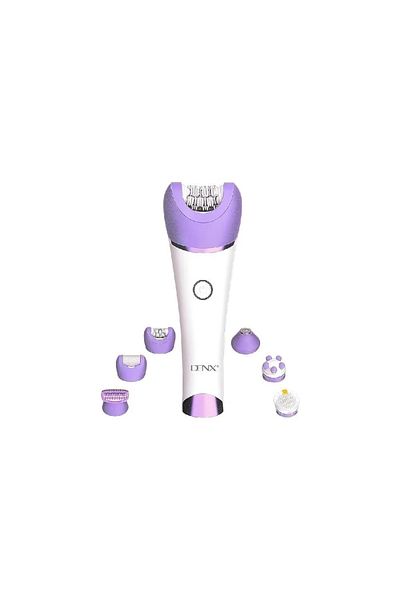 Denx 6-in-1 SmoothGlide Wet & Dry Electric Epilator for Women with LED Light DX1377