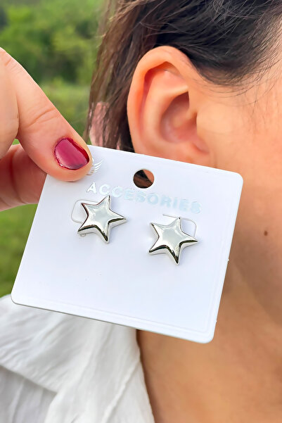 TAKIPORT أقراط نجمة مينيمال للنساء