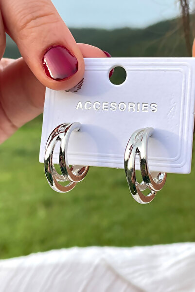 TAKIPORT حلق نسائي ثلاثي الخاتم