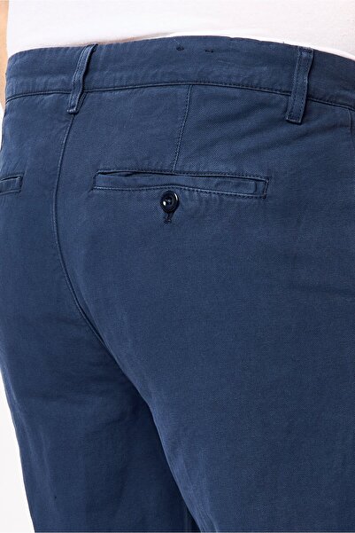 Gant Men Tapered Fit Plain Chino Pants, Navy