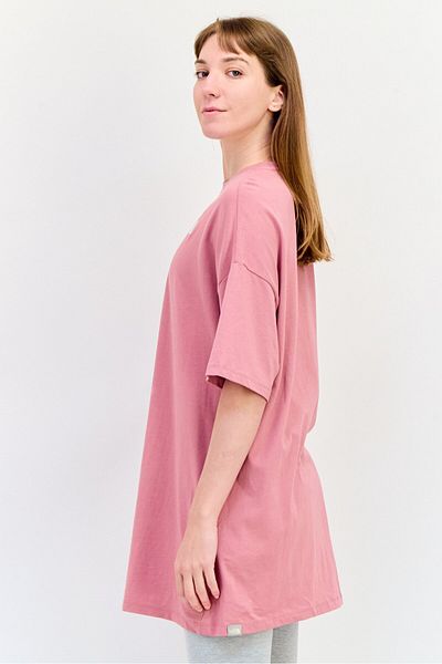 THE NORTH FACE Women Sportswear Fit short Sleeves Outdoor T-shirt, Mesa Rose