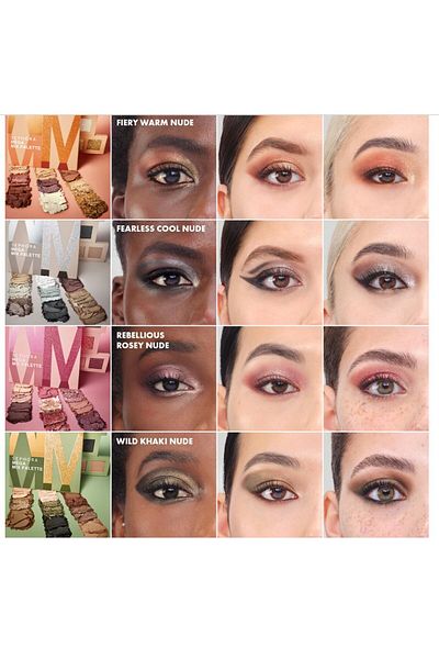 SEPHORA COLLECTION Mega Mix Palette - Mega Eyeshadow Palette Rebellious Rosey Nude