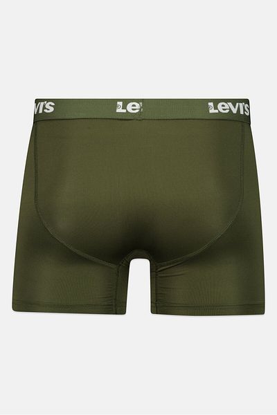 Levi's Men 4 Pack Brand Logo Boxer Brief, Multicolor