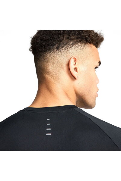 Nike Ανδρικό μπλουζάκι μαύρο M Nk Dfadv Stride Ss Hv5203-010