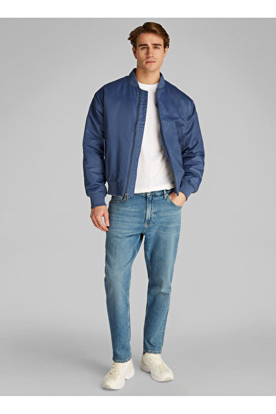 Calvin Klein Jeans Standart İndigo Erkek Ceket LV040EM524CK1 LS JEANS HERO BO...