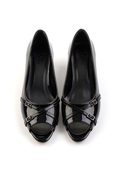 Bambi Black Women's Classic Heeled Shoes K01213242408