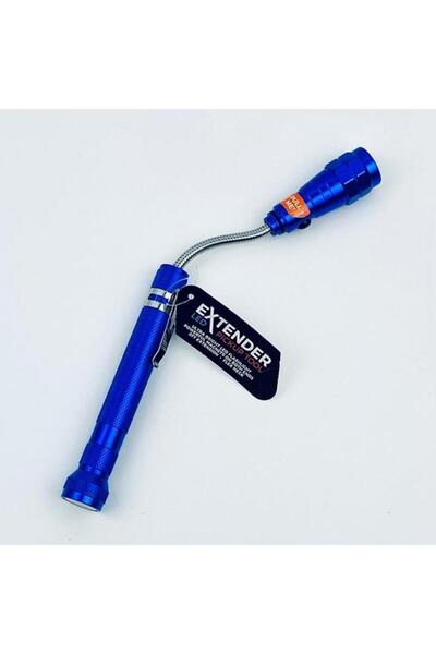 Generic erorex Ultra Bright LED Flashlight Magnetic Extender Pick-Up Tool with Laser Assorted Color 22583FAM