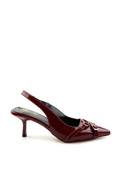 Bambi Pantofi clasici cu toc de damă bordeaux K01473010608