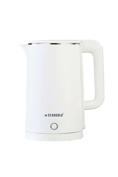 Generic Stargold 2.5l Electric Kettle With 1800w Power, Auto Shut-off, Stainless Steel And 360° Swivel Base