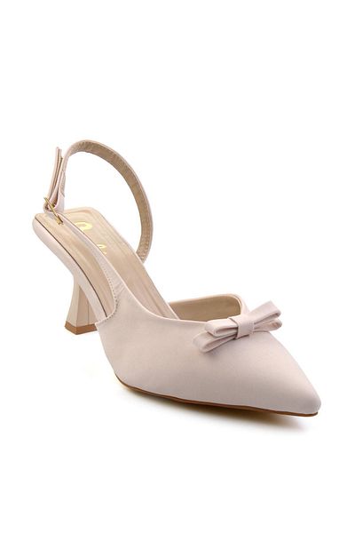 Bambi Matte Nude Women's Classic Heeled Shoes K01074025238