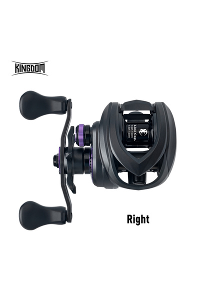Kingdom بكرة صيد Right Micro Mter Pro Baitcasting، وزنها 138 غرام، نسبة تروسه...