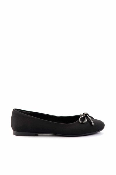 Bambi Matte Black Women's Ballerina Ballerina K01641166838
