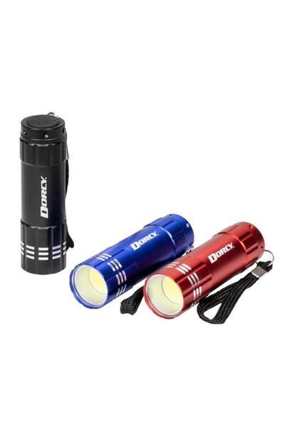 Generic DORCY Aluminium LED Flashlight with Ultra Heavy Duty AAA Battery Assorted Color