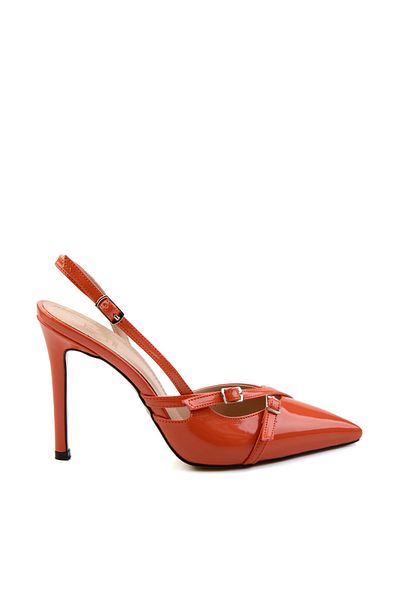Bambi Pomegranate Flower Women's Classic Heeled Shoes K01667010108