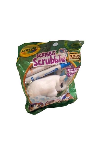 Generic Crayola Scribble Scrubbie Adorable Safari Pet Multicolor CRA7472890000