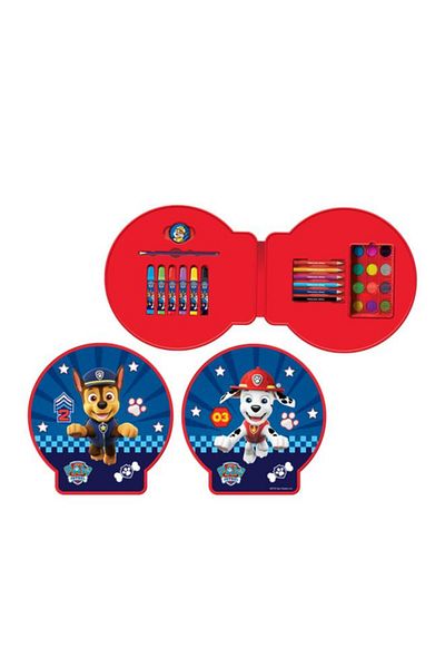 Generic مجموعة فنون صغيرة متعددة الألوان من First Kid Paw Patrol لتعزيز الإبداع للأطفال FK-PAW-2205
