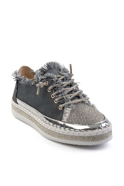 Bambi Gray Women's Casual Shoes K01727822518