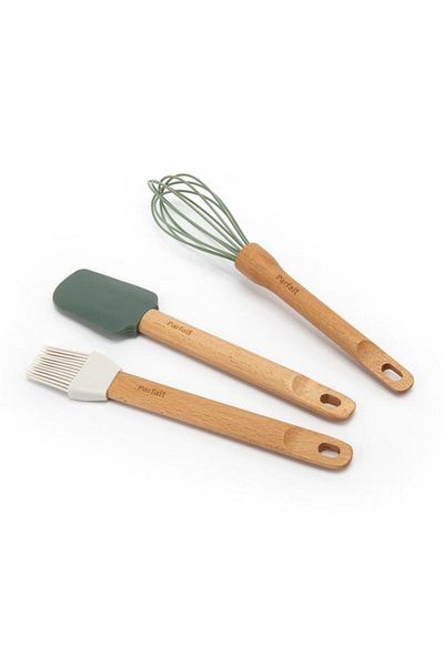 Generic PARFAIT 3-Piece Durable High Quality Baking Utensil Set Multicolor HB8676KTD