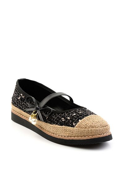 Bambi Black Women's Espadrille K 01678016022