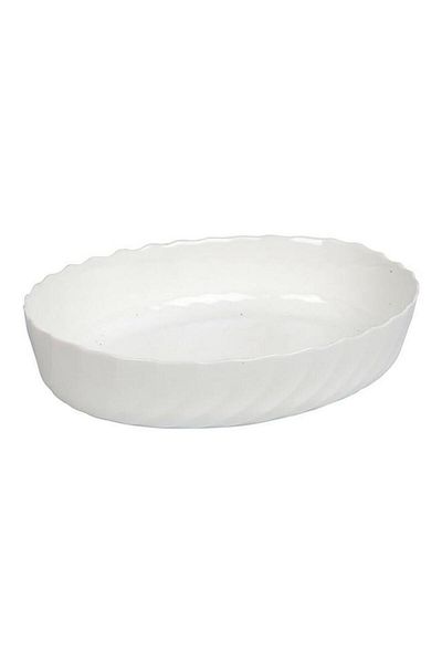 Generic Luminarc Trianon Smart Cuisine Extra Light Porcelain Baking Dish White 36 x 28cm P4637