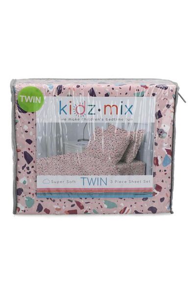 Generic erorex 3-Piece Super Soft Collection Kids Bedsheet Set Assorted Color Twin KTWIN