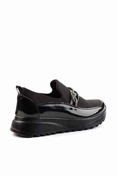 Bambi Μαύρα γυναικεία παπούτσια casual K01220051808