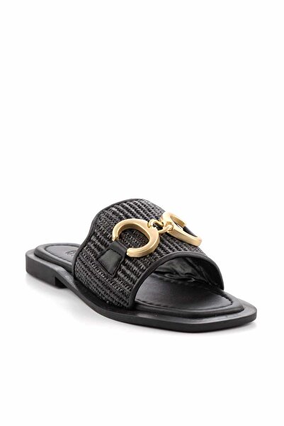 Bambi Black Women's Slippers K04826051428