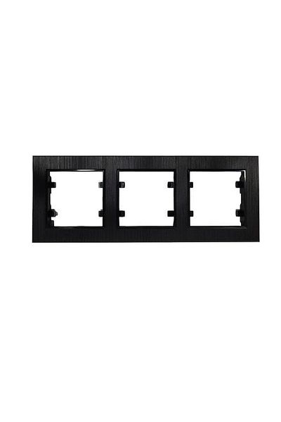 MAKEL Karea Line Black 3-Piece Frame