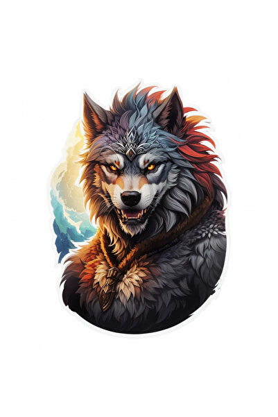 INOVATIX Set de 8 piese, autocolant vârcolac, personaj mitologic, INOVATIX®. ...