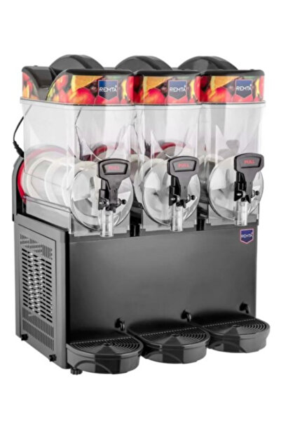 Remta Üçlü Royal Slush (BUZLAŞ-KARLAMAÇ) Makinası 12 12 12 Lt - St43