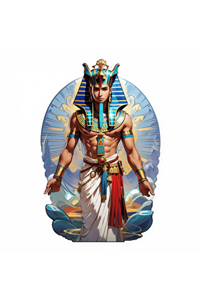 INOVATIX Set of 8 pieces, Sticker God Ra, INOVATIX®. 6 cm