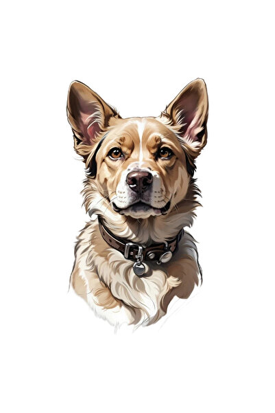 INOVATIX Set de 8 bucăți, autocolant câine, INOVATIX®. 6 cm