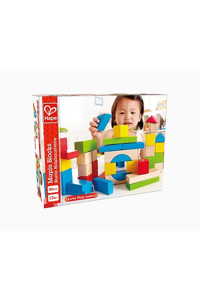 Hape HAPE MULTICOLOR BUILDING PIECE SET