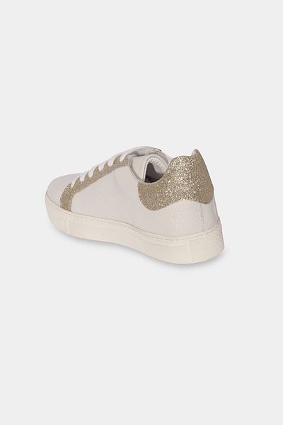 Perspective White Color Women's Shoes